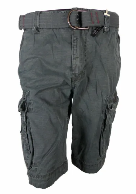 Jet LAG Cargo Mens Shorts Take Off 8 Urban Chic Cargo Shorts Men Short Pants, 32