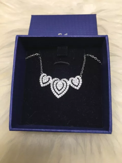 Swarovski Carol Necklace CRY/RHS 5142737 MSRP $125 2