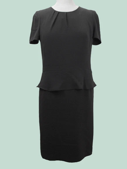 Ensemble Robe Et Veste Rodier Beige - Taille 40/42, Doublé, Manches 3/4 - Parfait état Occasion