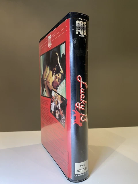 LUCKY 13 (RUNNING Hot) [VHS] CBS Fox Big Box Ex-Rental Video Tape 1984 ...