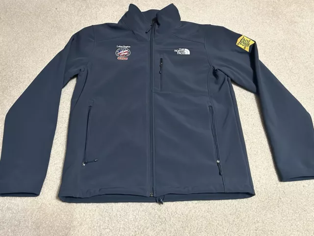 The North Face Jacket Coat Men’s Medium Lakes Region EMS Blue Full Zip Up