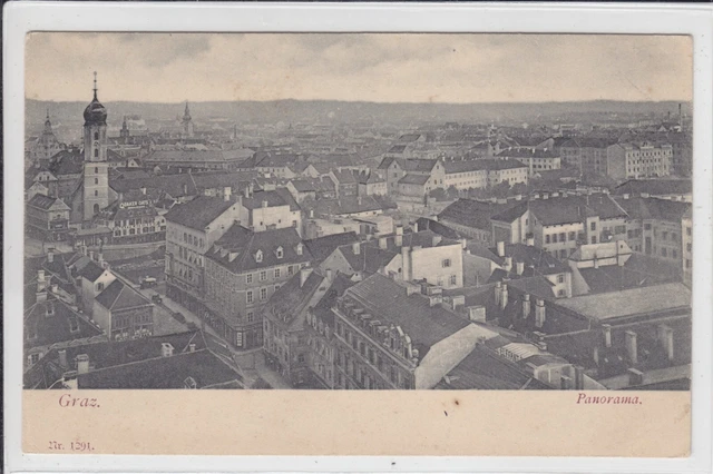 AK Graz, Panorama, 1900