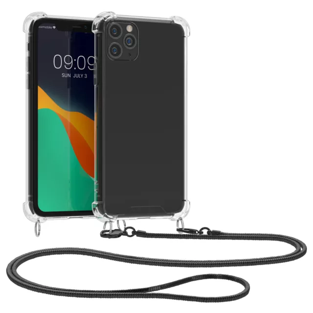 Funda de móvil para Apple iPhone 11 Pro con cordón metálico