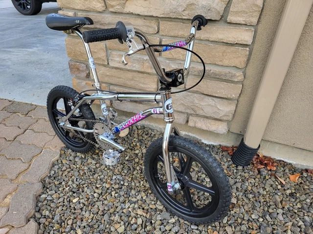 1986 GT Jr Performer Old School BMX Chrome Pit Bike