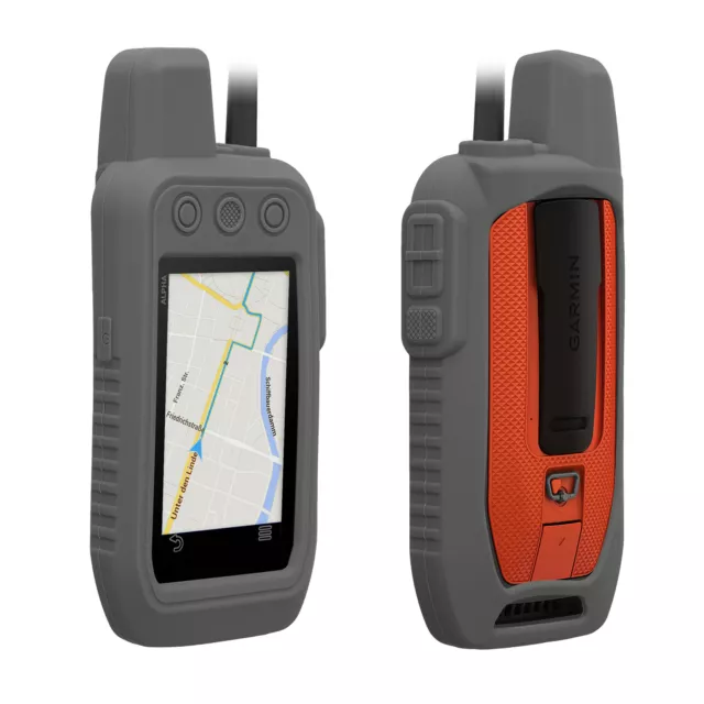 Funda de silicona para navegador GPS Garmin Alpha 300 Alpha 200