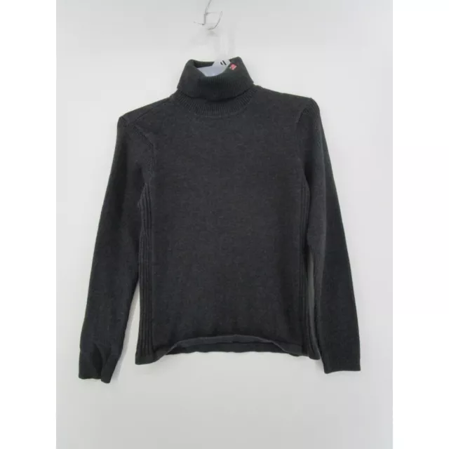 Ralph Lauren Womens S Pullover Long Sleeve Roll Neck Sweatshirt Dark Gray