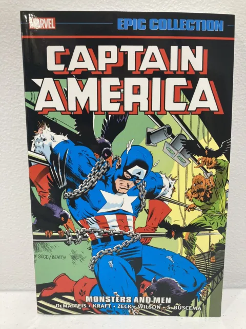 Captain America Epic Collection Volume 10 Monsters And Men Marvel TPB