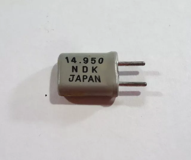 HC-25/U - 14.9500 MHz Radio Crystal - NDK .039 Pins - (14.94963)