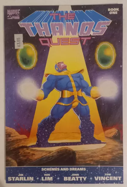 Marvel Comics - The Thanos Quest: Schemes and Dreams - Book One - 1990