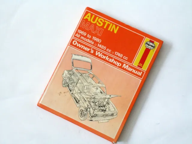 Austin MAXI Haynes Owners Workshop Manual All Models 1969 - 1980 1485cc 1748cc