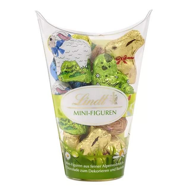 Lindt Mini Figurines Creuses Dans Tasse Lait Entier Figurines