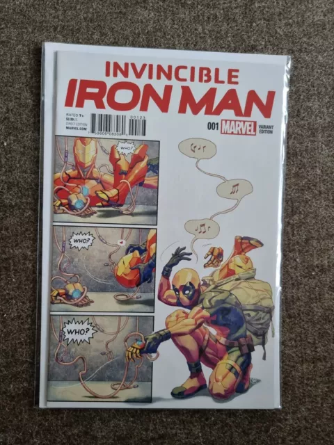 Invincible Iron Man #1 Tales Of Suspense 39 Homage Variant Deadpool