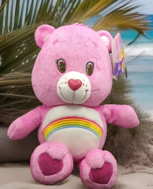 CHEER BEAR – Pink Care Bear 12” Plush Soft Cuddly Toy Teddy with Tags £ ...