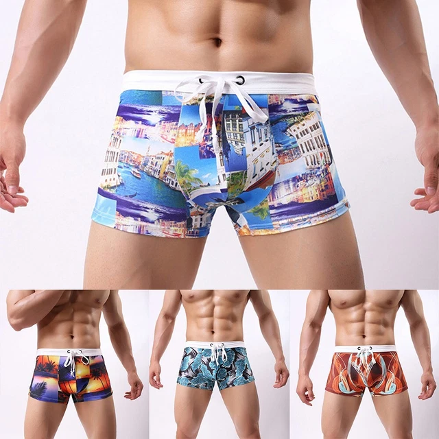 Adidas Pantaloni Da Nuoto Uomo Blu Estate Vacanza Piscina Mare Nuovi - 3