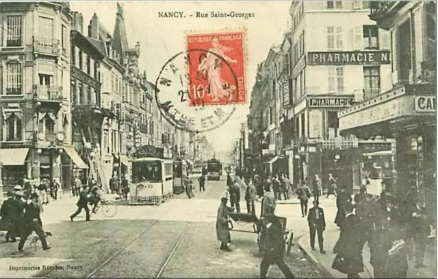 54.Nancy.rue Saint Georges.pharmacie.tramway