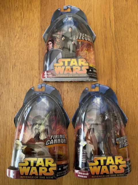 Star Wars Revenge of the Sith Action Figures Toy Bundle