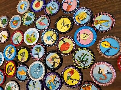54 Mexican Loteria Deck Chips Bottle Cap Fiesta Baby Shower Mother Day NO EPOXY • Mogullifestyle 
