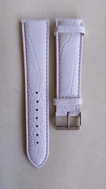 CINTURINO PER OROLOGIO SIMILPELLE PITONATO COLORI VARI 12 14 16 18 20 22 24 26mm - Foto 6