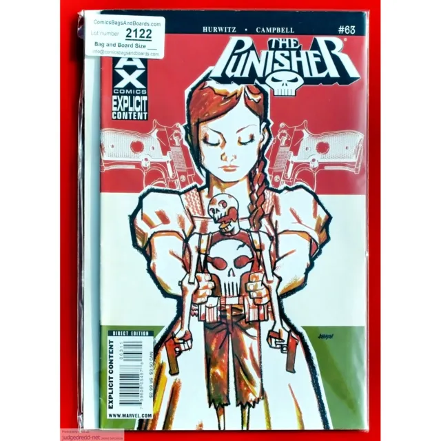 Punisher # 63 Punisher Max    1 Marvel Max Comic Book Issue (Lot 2122