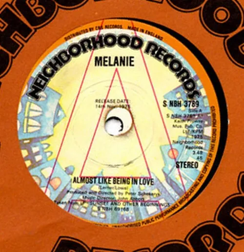 Melanie (2) - Almost Like Being In Love, 7", (Vinyl)