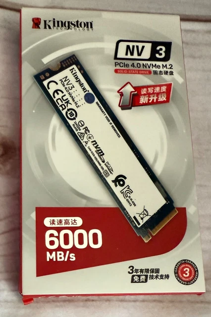 内蔵型SSD Kingston NV 3 1TB SSD PCIe 4.0 M.2 Amazon.com: Kingston NV3 1TB M.2 2280 NVMe SSD | PCIe 4.0