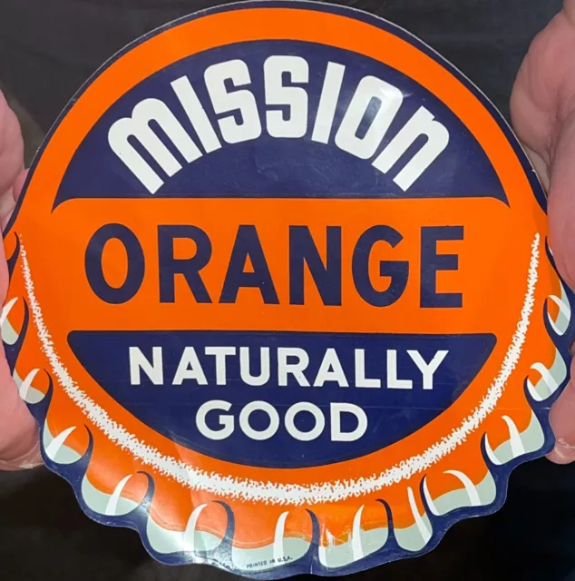 Mission Orange Decal Unused Vintage Original VF SHIPPING FREE