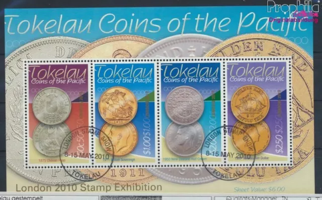 Briefmarken Tokelau 2010 Mi Block44 (kompl.Ausg.) gestempelt(9294011