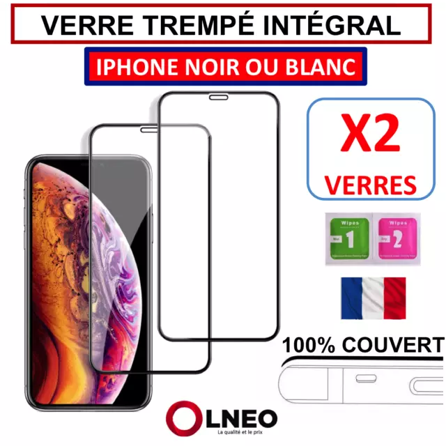 Verre Trempe Iphone Vitre Protection Ecran 6 6S Plus 7 8 X Xr Xs Max 11 12 Pro