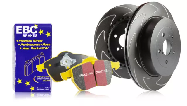 EBC Heckklinge Sport Disc & Yellowstuff Pads für Vauxhall Zafira A 2.2 2000 > 04