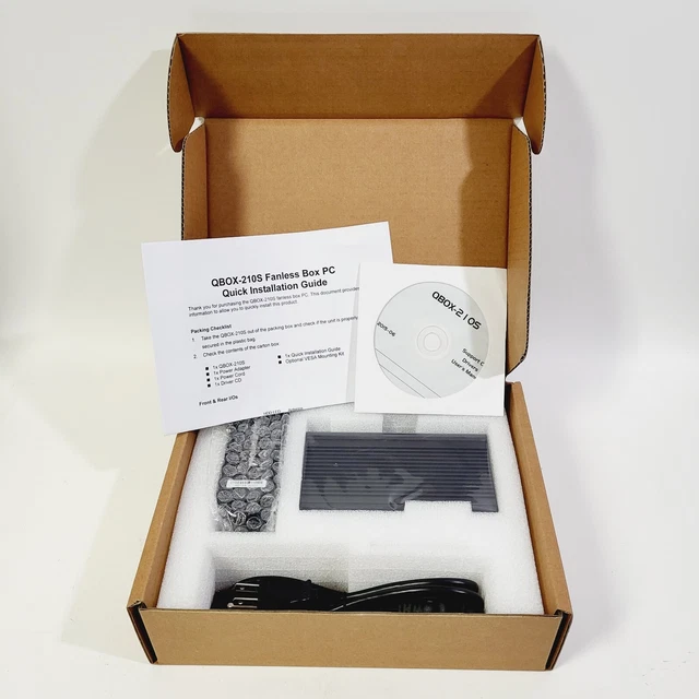 SEALED NEW QUANMAX QBOX-210S Palm Sized Mini Box PC $116.17 - PicClick CA
