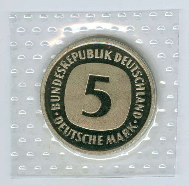 BRD  5 DM stempelglanz oBH  (Wählen Sie unter: 1975 - 1990 und DFGJ)