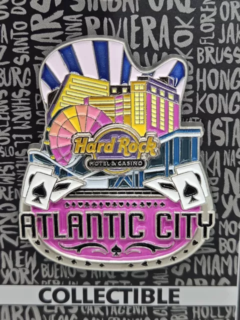 Hard Rock Casino Atlantic City Collectible Core Iron City Pin