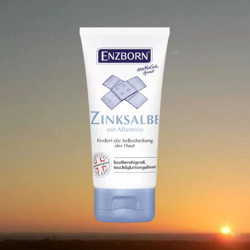 Enzborn ZINKSALBE 50 ml Wundheilung Heilsalbe auch gegen Akne Pickel Mitesser