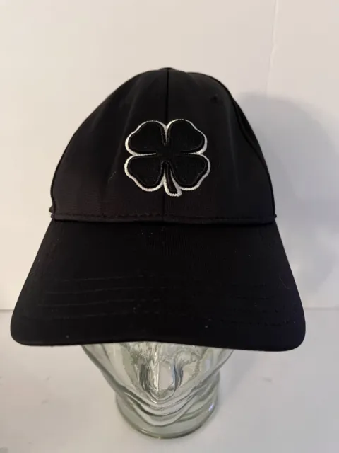 BLACK CLOVER LIVE Lucky Hat Cap Mens Size Shamrock Black on Black ...