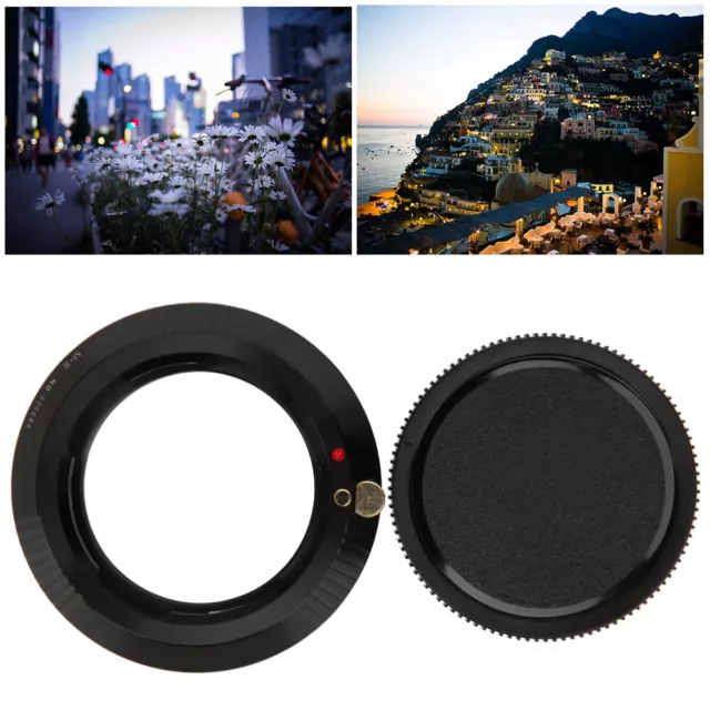 M‑E Metal Lens Adapter Ring For Leica M Mount Lens To Fit For E Mount C TOH