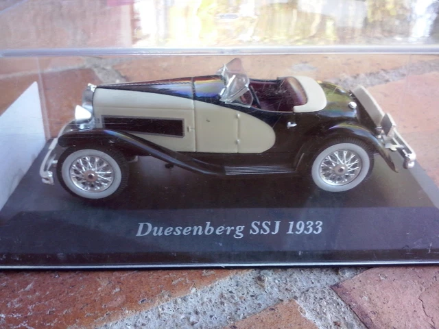 Voiture De Collection Del Prado 1:43 - Duesenberg J Spider Cabriolet Rouge - Occasion Comme Neuf