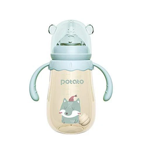 Baby Bottles PPSU Baby Feeding Bottle 10 oz Anti-Colic Bottles with Silicone