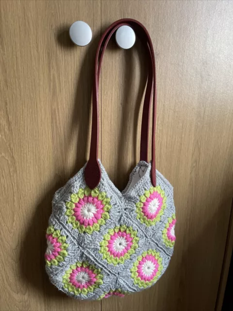 crocheted bag hand made