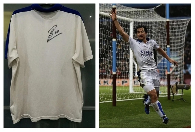 SHINJI OKAZAKI OF LEICESTER CI LEICESTER CITY V MANCHESTER UN WEMBLEY STADIUM LONDON ENGLAND 07 SHINJI OKAZAKI OF LEICESTER CI LEICESTER CITY V MANCHESTER UN WEMBLEY STADIUM LONDON ENGLAND 07