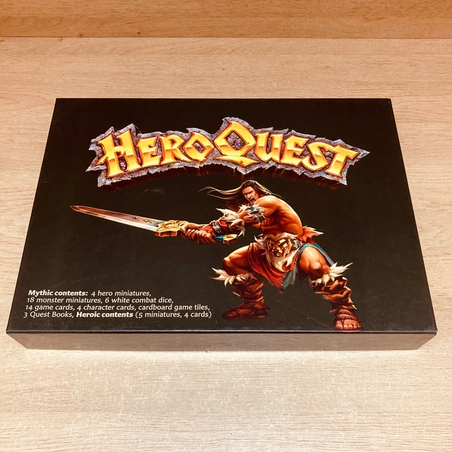 HeroQuest Mythic Tier Heroes + Extra & Cards·Fichier STL pour ·Cults HeroQuest Mythic Tier Heroes + Extra & Cards·Fichier STL pour ·Cults