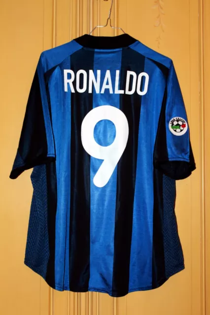 Maglia Calcio Inter Milan Jersey - Ronaldo - Issued No Match Worn - Serie A