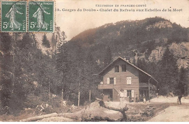 25 - GORGES DU DOUBS - SAN27781 - Chalet du Refrain aux Echelles de la Mort