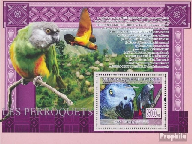 Guinée Bloc-feuillet 1213 – Timbres 2007 « Tulipes Et Moulins à Vent », Neuf Avec Gomme, MNH – Édition Complète
