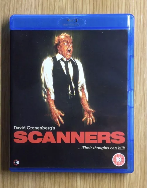 Scanners  -  Chilling Horror Movie from David Cronenberg  -  New Blu-ray