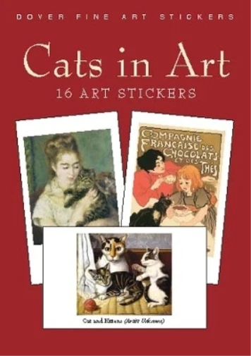 Carol Belanger Grafton Cats in Art: 16 Art Stickers (Merchandise)