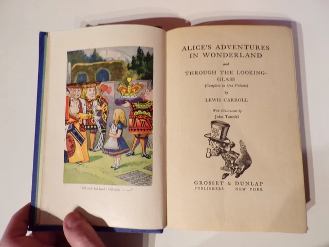 LEWIS CARROLL - Alice's Adventures in Wonderland & Through the Looking