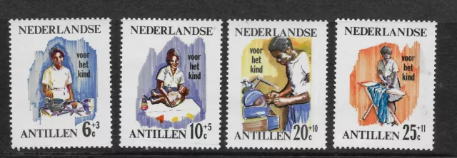 Netherlands Antilles 1966 - Annual Child Welfare Stamps - House keeping - MNH
