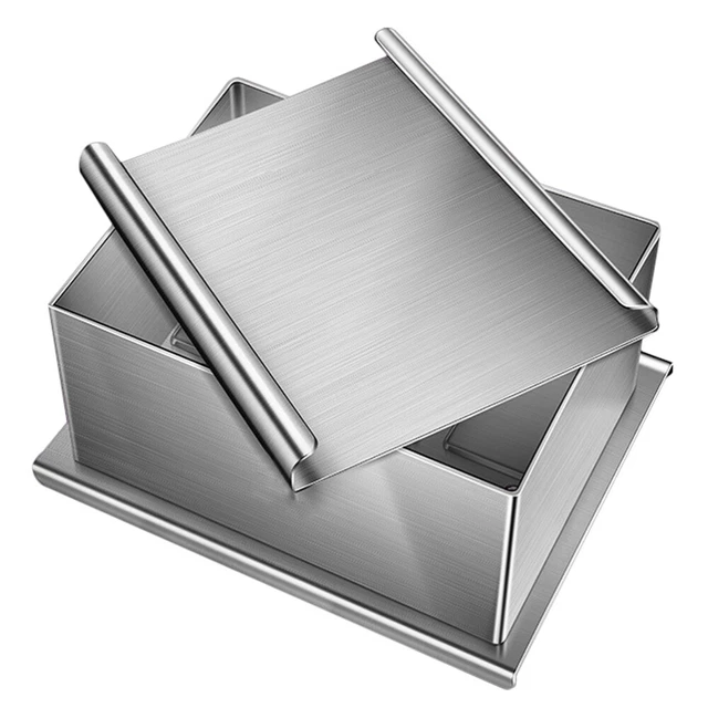 1 Set Kitchen Tofu Mold food press mold Stainless Steel Bean Curd Mold Tofu
