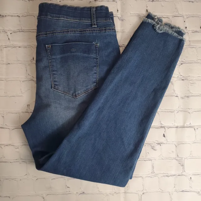 One 5 One Denim Jeggings Jeans Women Plus Size 14/32 Love My Fit Goddess Stretch
