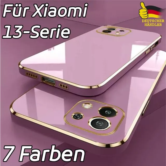 Handy Hülle für Xiaomi 13 Pro 13T Pro Redmi Note 9H Hartglas Kamera Schutz Case